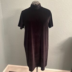 Madewell velvet dress